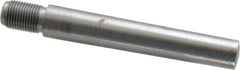 Value Collection - Size 10, 0.704" Large End Diam, Uncoated Steel 5/8-18 Threaded Taper Pin - Grade C-12L14, 4 Pin Length - Americas Industrial Supply