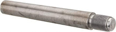 Value Collection - Size 10, 0.704" Large End Diam, Uncoated Steel 5/8-18 Threaded Taper Pin - Grade C-12L14, 4-1/2 Pin Length - Americas Industrial Supply