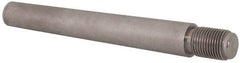 Value Collection - Size 10, 0.704" Large End Diam, Uncoated Steel 5/8-18 Threaded Taper Pin - Grade C-12L14, 5 Pin Length - Americas Industrial Supply
