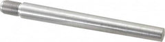 Value Collection - Size 10, 0.704" Large End Diam, Uncoated Steel 5/8-18 Threaded Taper Pin - Grade C-12L14, 6 Pin Length - Americas Industrial Supply