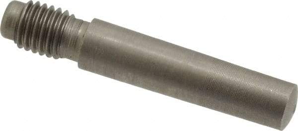 Value Collection - Size 4, 0.248" Large End Diam, Passivated Stainless Steel 1/4-28 Threaded Taper Pin - Grade 303, 18-8, 1 Pin Length - Americas Industrial Supply