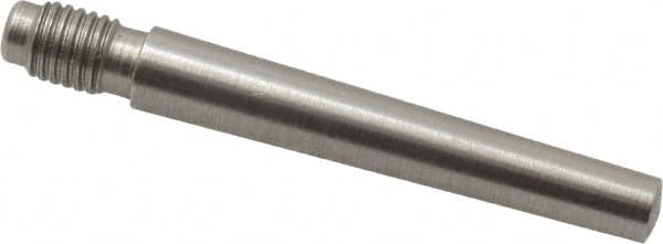 Value Collection - Size 4, 0.248" Large End Diam, Passivated Stainless Steel 1/4-28 Threaded Taper Pin - Grade 303, 18-8, 1-1/2 Pin Length - Americas Industrial Supply