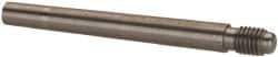 Value Collection - Size 4, 0.248" Large End Diam, Passivated Stainless Steel 1/4-28 Threaded Taper Pin - Grade 303, 18-8, 2 Pin Length - Americas Industrial Supply