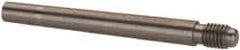 Value Collection - Size 4, 0.248" Large End Diam, Passivated Stainless Steel 1/4-28 Threaded Taper Pin - Grade 303, 18-8, 2 Pin Length - Americas Industrial Supply