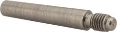 Value Collection - Size 5, 0.287" Large End Diam, Passivated Stainless Steel 1/4-28 Threaded Taper Pin - Grade 303, 18-8, 1-1/2 Pin Length - Americas Industrial Supply