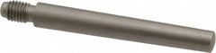 Value Collection - Size 5, 0.287" Large End Diam, Passivated Stainless Steel 1/4-28 Threaded Taper Pin - Grade 303, 18-8, 2 Pin Length - Americas Industrial Supply