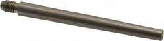 Value Collection - Size 5, 0.287" Large End Diam, Passivated Stainless Steel 1/4-28 Threaded Taper Pin - Grade 303, 18-8, 3 Pin Length - Americas Industrial Supply