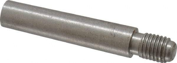 Value Collection - Size 6, 0.339" Large End Diam, Passivated Stainless Steel 5/16-24 Threaded Taper Pin - Grade 303, 18-8, 1-1/2 Pin Length - Americas Industrial Supply