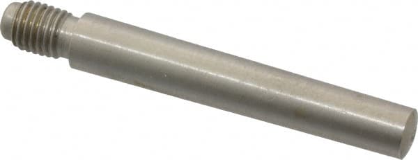 Value Collection - Size 6, 0.339" Large End Diam, Passivated Stainless Steel 5/16-24 Threaded Taper Pin - Grade 303, 18-8, 2 Pin Length - Americas Industrial Supply