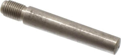 Value Collection - Size 7, 0.407" Large End Diam, Passivated Stainless Steel 3/8-24 Threaded Taper Pin - Grade 303, 18-8, 2-1/2 Pin Length - Americas Industrial Supply