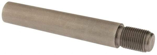 Value Collection - Size 10, 0.704" Large End Diam, Passivated Stainless Steel 5/8-18 Threaded Taper Pin - Grade 303, 18-8, 3-1/2 Pin Length - Americas Industrial Supply