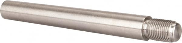 Value Collection - Size 10, 0.704" Large End Diam, Passivated Stainless Steel 5/8-18 Threaded Taper Pin - Grade 303, 18-8, 5 Pin Length - Americas Industrial Supply