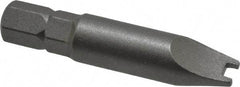 Value Collection - #8 Spanner Screwdriver Bit - 1-1/2" OAL - Americas Industrial Supply