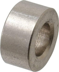 Electro Hardware - 0.257" ID x 1/2" OD, 1/4 Screw, Grade 18-8 & 303 Stainless Steel Female Unthreaded Circuit Board Spacer - Round Body, Uncoated, 1/4" OAL - Americas Industrial Supply