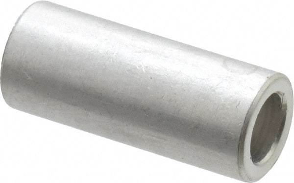 Electro Hardware - 0.194" ID x 5/16" OD, #10 Screw, Grade T-3 Aluminum Female Unthreaded Circuit Board Spacer - Round Body, Uncoated, 3/4" OAL - Americas Industrial Supply