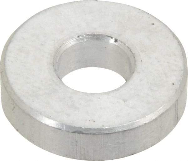 Electro Hardware - 0.194" ID x 1/2" OD, #10 Screw, Grade T-3 Aluminum Female Unthreaded Circuit Board Spacer - Round Body, Uncoated, 1/8" OAL - Americas Industrial Supply