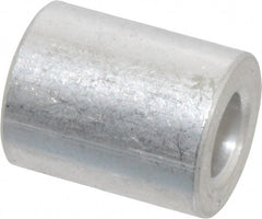 Electro Hardware - #2 Screw 9/16" OAL 0.09" ID x 1/4" OD Round Aluminum Circuit Board Spacers - Americas Industrial Supply