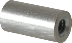 Electro Hardware - #6-32, 1/2" OAL, Steel Round Fully Threaded Female Circuit Board Standoffs - 1" Thread Depth, 1/2" Body Length, Zinc-Plated Clear Chromate Finish - Americas Industrial Supply