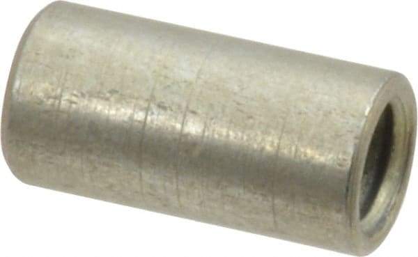 Electro Hardware - #10-32, 1/2" OAL, Steel Round Fully Threaded Female Circuit Board Standoffs - 1" Thread Depth, 1/2" Body Length, Zinc-Plated Clear Chromate Finish - Americas Industrial Supply