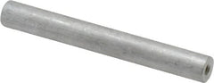 Electro Hardware - #4-40, 2" OAL, Aluminum Round Fully Threaded Female Circuit Board Standoffs - 1" Thread Depth, 2" Body Length, Bright Finish - Americas Industrial Supply