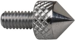 Mitutoyo - M2.5x0.45, 5mm Ball Diam, Carbide 90 ° Conical Contact Point - 5mm Contact Point Length, Use with AGD 1,2,3,4 - Americas Industrial Supply