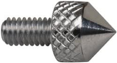 Mitutoyo - M2.5x0.45, 5mm Ball Diam, Carbide 90 ° Conical Contact Point - 5mm Contact Point Length, Use with AGD 1,2,3,4 - Americas Industrial Supply