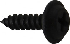 Value Collection - #6 Flat Head Phillips Sheet Metal Screw - Steel, 1/2" OAL, Grade 2 - Americas Industrial Supply