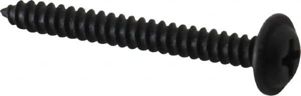 Value Collection - #8 Flat Head Phillips Sheet Metal Screw - Steel, 1-1/2" OAL, Grade 2 - Americas Industrial Supply