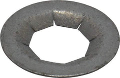 Value Collection - 5/8" OD, Spring Steel Push Nut - Zinc-Plated, 5/16" Shaft Diam - Americas Industrial Supply