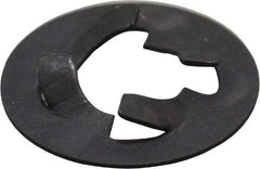 Value Collection - 5/32" Screw, 3/8" OD, Spring Steel Push Nut - Black Phosphate - Americas Industrial Supply