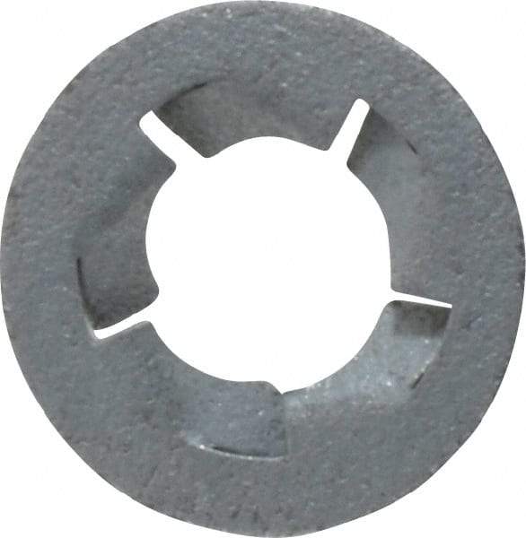 Au-Ve-Co Products - 5/16" Screw, 5/8" OD, Spring Steel Push Nut - Zinc-Plated - Americas Industrial Supply