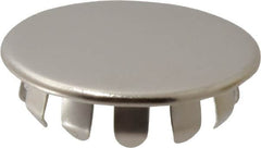 Au-Ve-Co Products - Finishing Plug for 0.031 to 0.093" Thick Panels, for 7/8" Holes - Spring Steel - Americas Industrial Supply