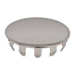 Au-Ve-Co Products - Finishing Plug for 0.038 to 0.141" Thick Panels, for 1-1/2" Holes - Spring Steel - Americas Industrial Supply