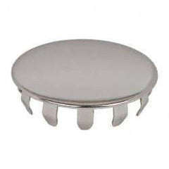 Au-Ve-Co Products - Finishing Plug for 0.038 to 0.141" Thick Panels, for 1-1/2" Holes - Spring Steel - Americas Industrial Supply