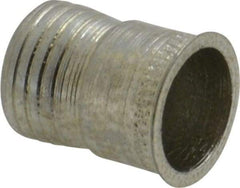 Marson - #10-32, 3/8" OAL, Thread-Sert Threaded Insert - 0.281" Hole Diam, 0.314" Head Diam, Steel - Americas Industrial Supply