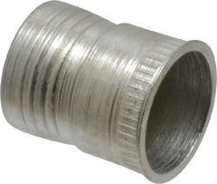 Marson - 5/16-18, 0.615" OAL, Thread-Sert Threaded Insert - 1/2" Hole Diam, 0.537" Head Diam, Steel - Americas Industrial Supply