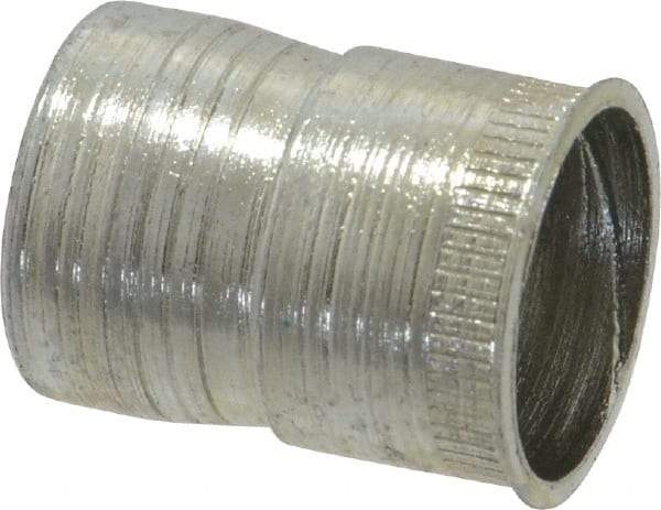 Marson - 3/8-16, 0.74" OAL, Thread-Sert Threaded Insert - 0.562" Hole Diam, 0.6" Head Diam, Steel - Americas Industrial Supply