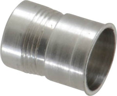 Marson - 1/4-20, 0.51" OAL, Thread-Sert Threaded Insert - 0.391" Hole Diam, 0.408" Head Diam, Aluminum - Americas Industrial Supply