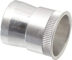 Marson - 5/16-18, 0.615" OAL, Thread-Sert Threaded Insert - 1/2" Hole Diam, 0.537" Head Diam, Aluminum - Americas Industrial Supply