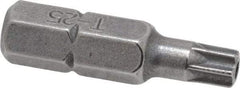 Value Collection - Tamper Resistant Torx Screwdriver Bit - 1" OAL - Americas Industrial Supply