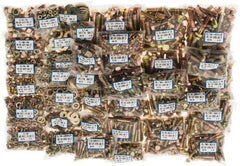 Value Collection - 2,875 Piece Bolt Assortment - 1/4-20 to 1/2-13 Thread, Grade 8 - Americas Industrial Supply