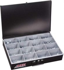 Value Collection - M4x0.7 to M16x2 Thread, 665 Piece Steel Nut Assortment - Grade 2 - Americas Industrial Supply