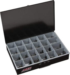 Value Collection - 755 Piece, 1/16 to 3/8" Pin Diam, Spring Pin Assortment - 1/2 to 2" Long, Grade 2 Steel - Americas Industrial Supply
