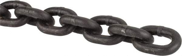 Peerless Chain - 5/16" Welded Alloy Chain - 4,300 Lb Capacity, Grade 80, Alloy Steel, Black Finish - Americas Industrial Supply