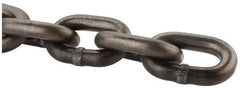 Peerless Chain - 1/2" Welded High Test Chain - 9,200 Lb Capacity, Grade 43, Carbon Steel, Standard Finish - Americas Industrial Supply