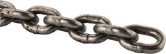 Peerless Chain - 5/16" Welded Proof Coil Chain - 1,900 Lb Capacity, Grade 30, Carbon Steel, Self-Colored Finish - Americas Industrial Supply