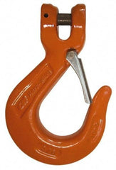 CM - 3/4 Inch Chain Diameter, Grade 80 Clevis Hook - 28,300 Lbs. Load Capacity, 13/16 Inch Inside Diameter, 2-1/2 Inch Hook Throat, 1-3/4 Inch Hook Width - Americas Industrial Supply