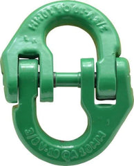 Campbell - Carbon Steel Removable Coupling Link - 3/8" Diameter, 8,800 Lb Load Limit - Americas Industrial Supply