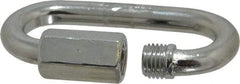 Campbell - Zinc Plated Carbon Steel Quick Link - 5/16" Diameter, 1,760 Lb Load Limit - Americas Industrial Supply