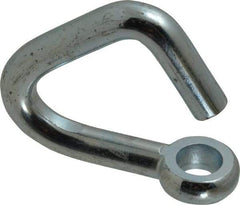 Campbell - Carbon Steel Cold Shut Link - 1/2" Diameter, 3,500 Lb Load Limit - Americas Industrial Supply